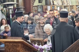 Ямбол - посрещане на светите мощи на св. вмчк Георги Победоносец