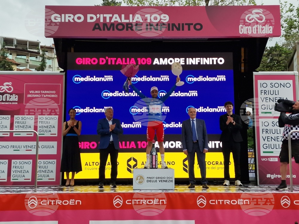 Велико Търново - Обиколка на Италия (Giro d’Italia) 2026 - финал на втория етап