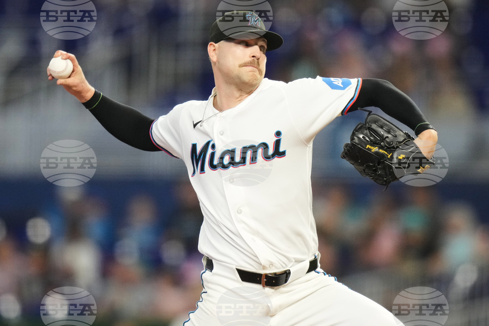 Nationals Marlins Baseball