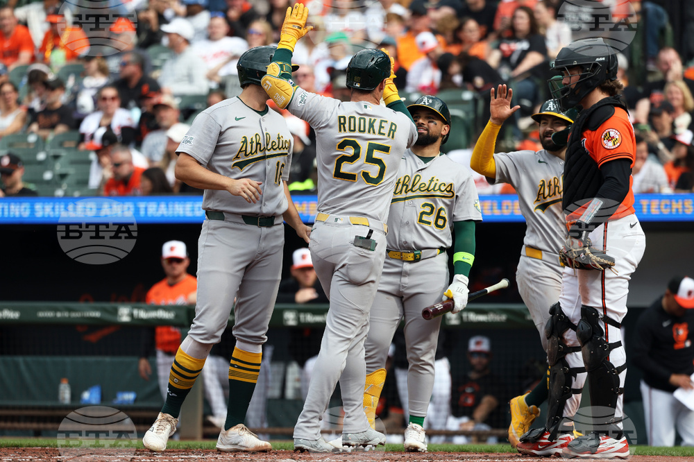 Athletics Orioles Baseball