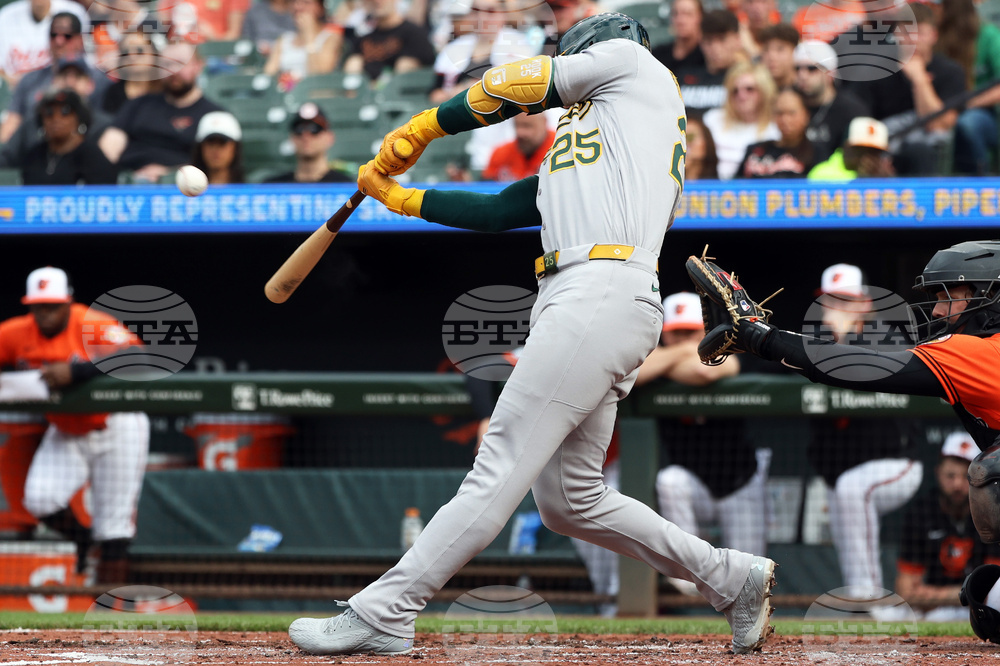 Athletics Orioles Baseball