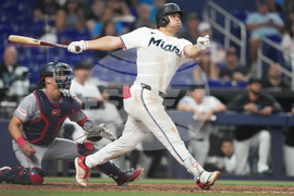 Nationals Marlins Baseball