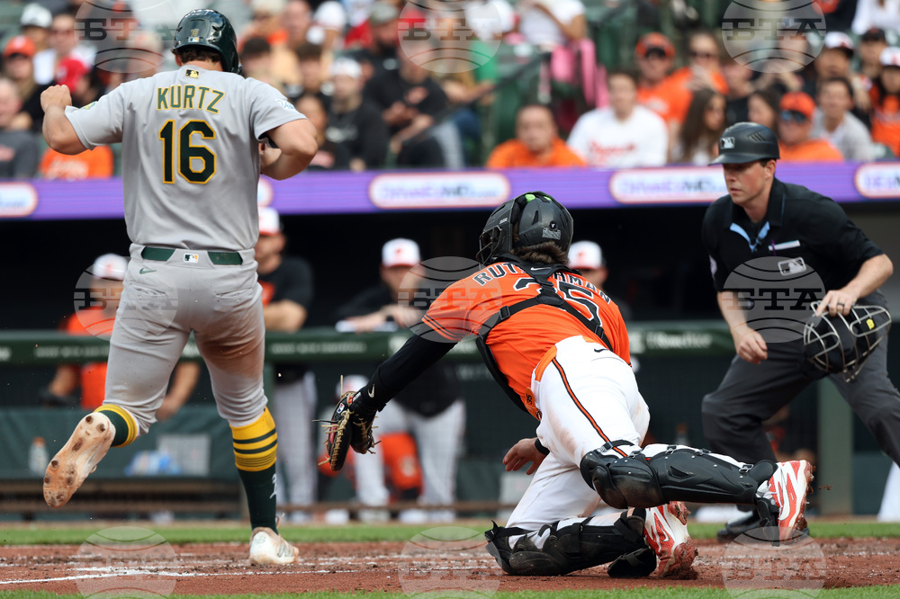 Athletics Orioles Baseball
