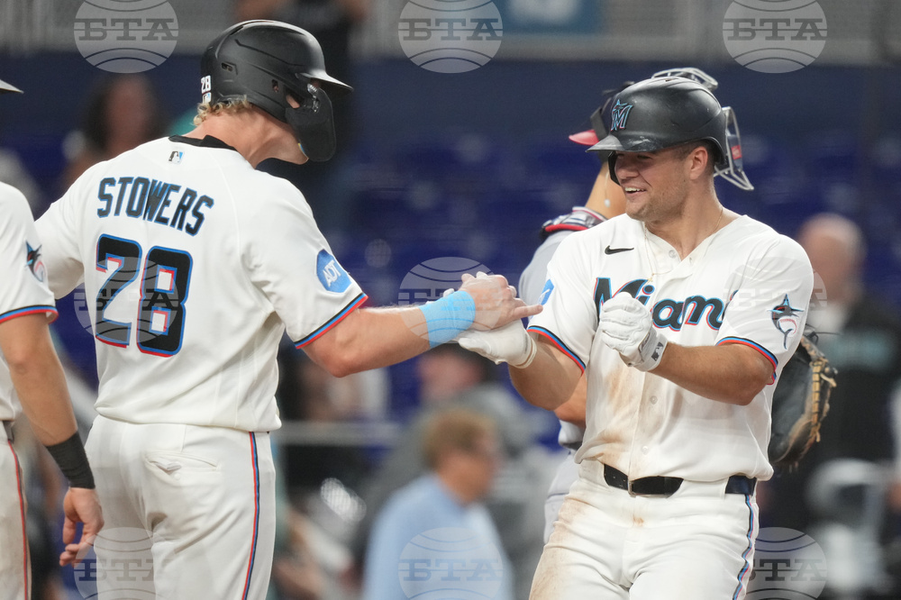 Nationals Marlins Baseball