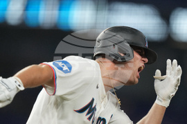 APTOPIX Nationals Marlins Baseball