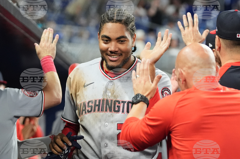 Nationals Marlins Baseball