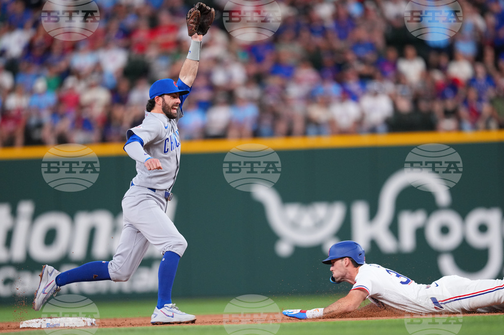 Cubs Rangers Baseball