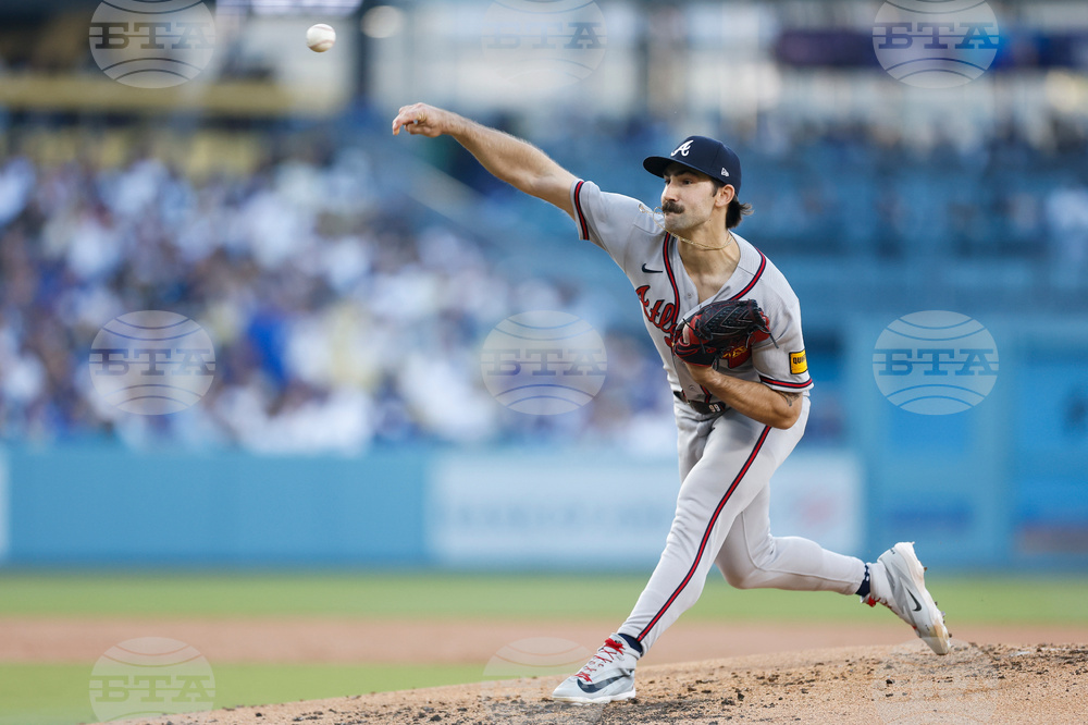 Braves Dodgers Baseball