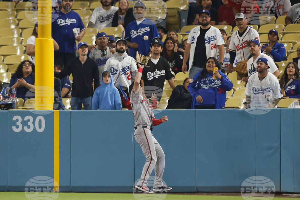 Braves Dodgers Baseball