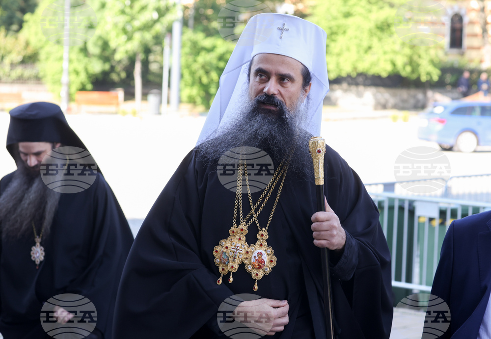 Храм-паметник „Св. Александър Невски“ - Патриарх Даниил  - литургия