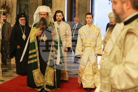Храм-паметник „Св. Александър Невски“ - Патриарх Даниил  - литургия