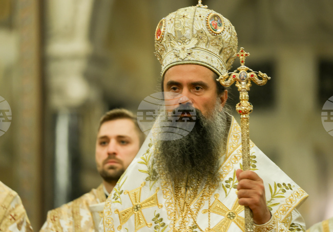 Храм-паметник „Св. Александър Невски“ - Патриарх Даниил - литургия