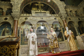 Храм-паметник „Св. Александър Невски“ - Патриарх Даниил - литургия
