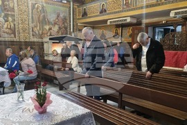 Търговище - храм „Св. Йоан Рилски“ - неделна служба