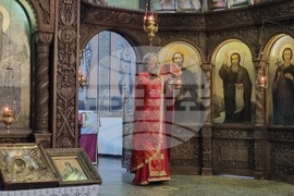 Търговище - храм „Св. Йоан Рилски“ - неделна служба