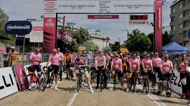Thousands Join "Sofia Rides Giro" Cycling Parade to Welcome Giro d'Italia to the Bulgarian Capital