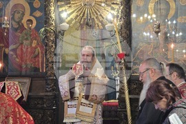 Благоевград - храм „Въведение Богородично“ - литургия