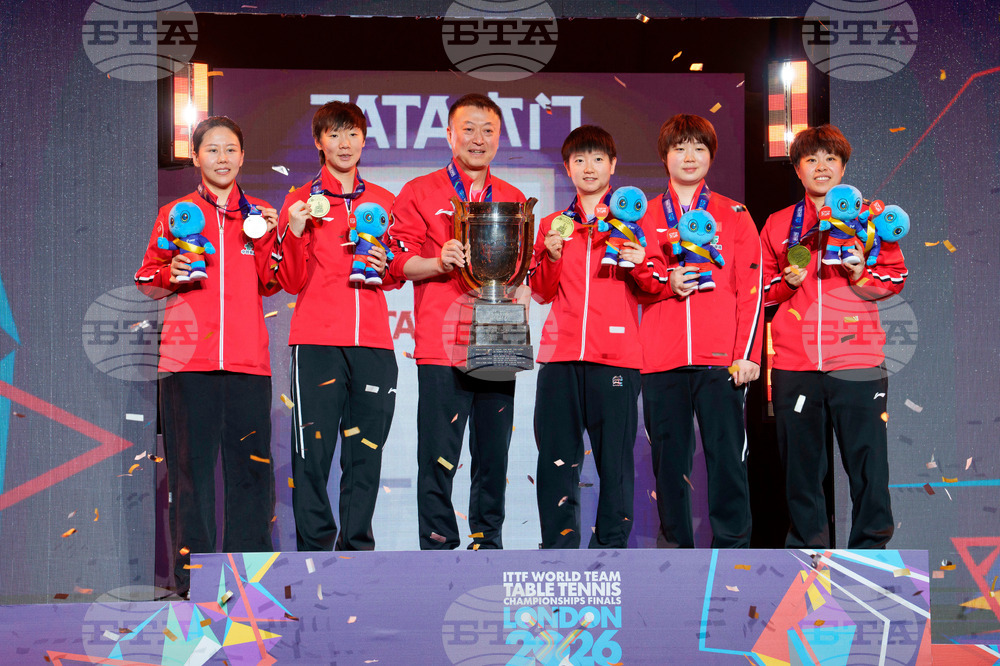 Britain Team Worlds Table Tennis