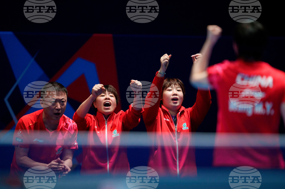 Britain Team Worlds Table Tennis