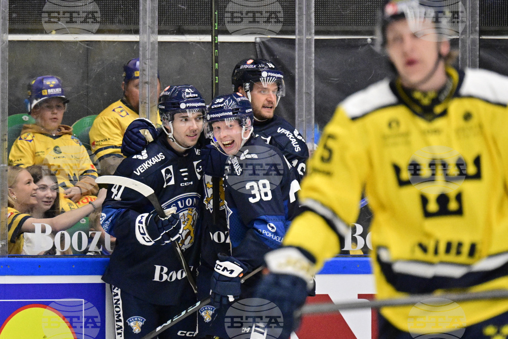 Sweden Finland Hockey