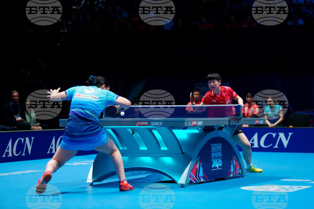 Britain Team Worlds Table Tennis