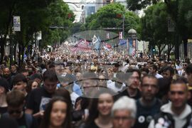 Сърбия - протест