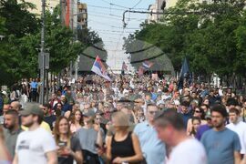 Сърбия - протест