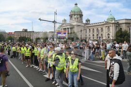 Сърбия - протест