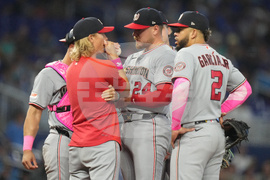 Nationals Marlins Baseball
