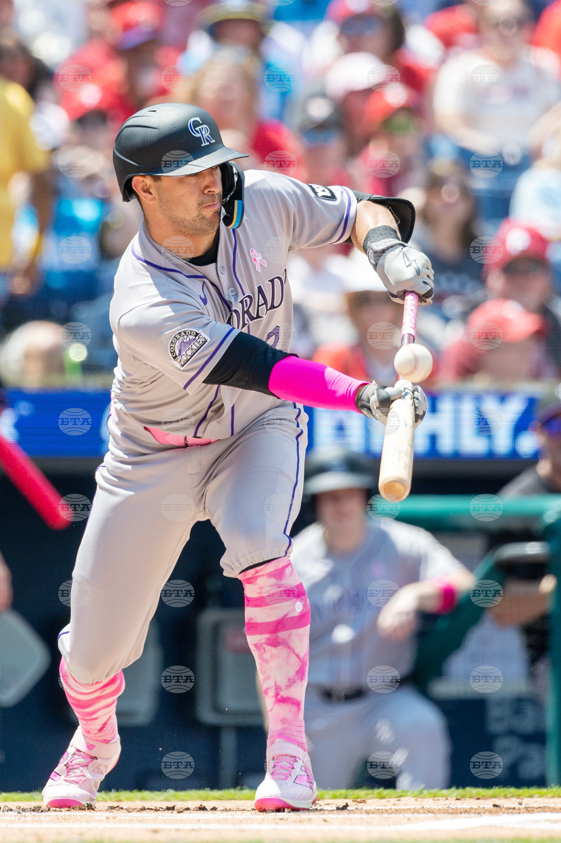 Rockies Phillies Baseball