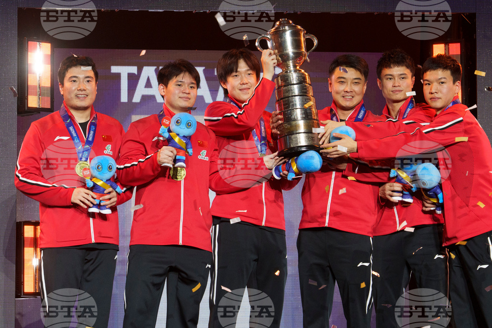 Britain Team Worlds Table Tennis