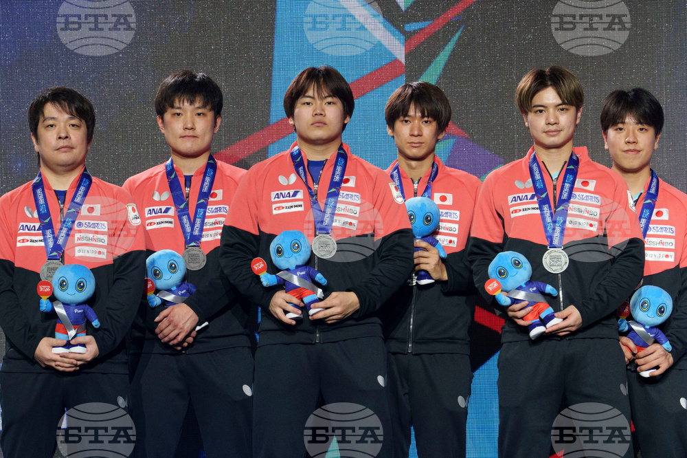 Britain Team Worlds Table Tennis