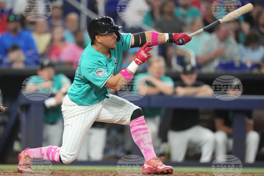 Nationals Marlins Baseball