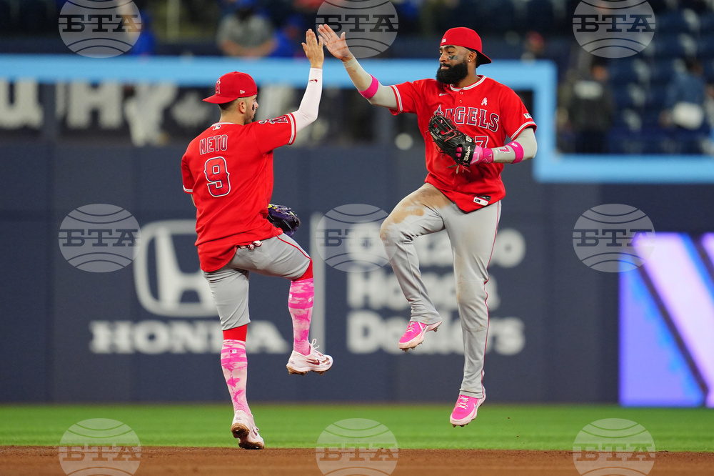 Angels Blue Jays Baseball