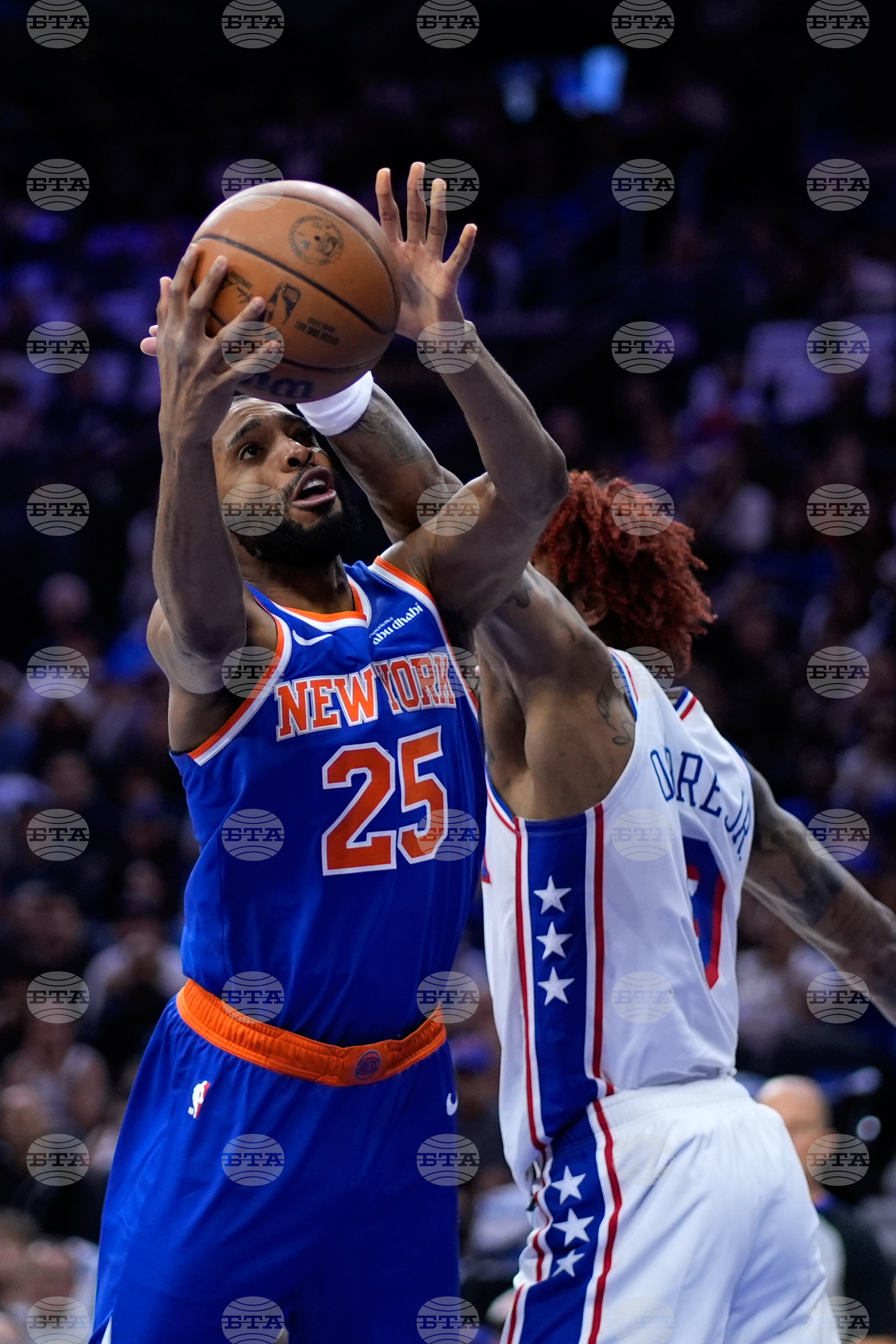 Knicks 76ers Basketball