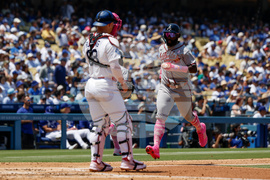 Braves Dodgers Baseball