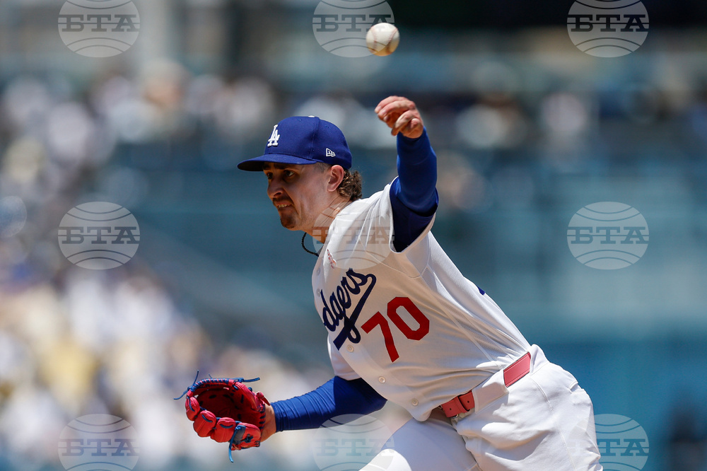 Braves Dodgers Baseball