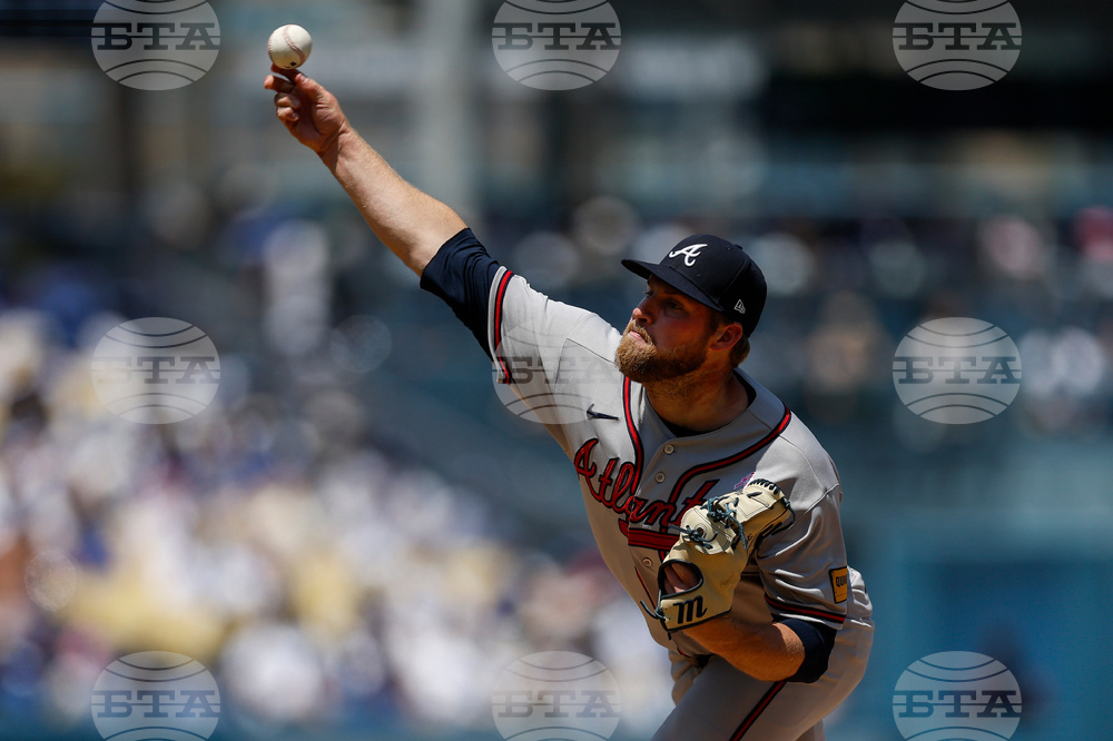 Braves Dodgers Baseball