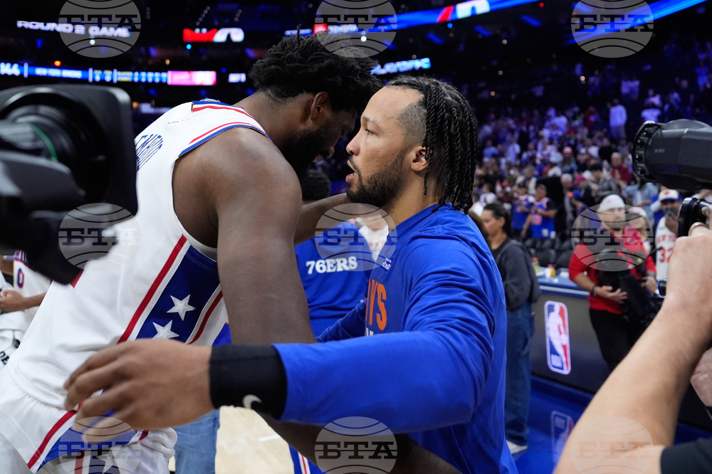 Knicks 76ers Basketball