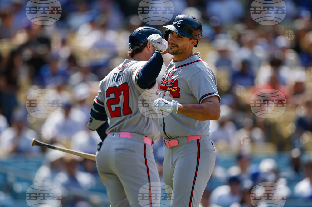 Braves Dodgers Baseball