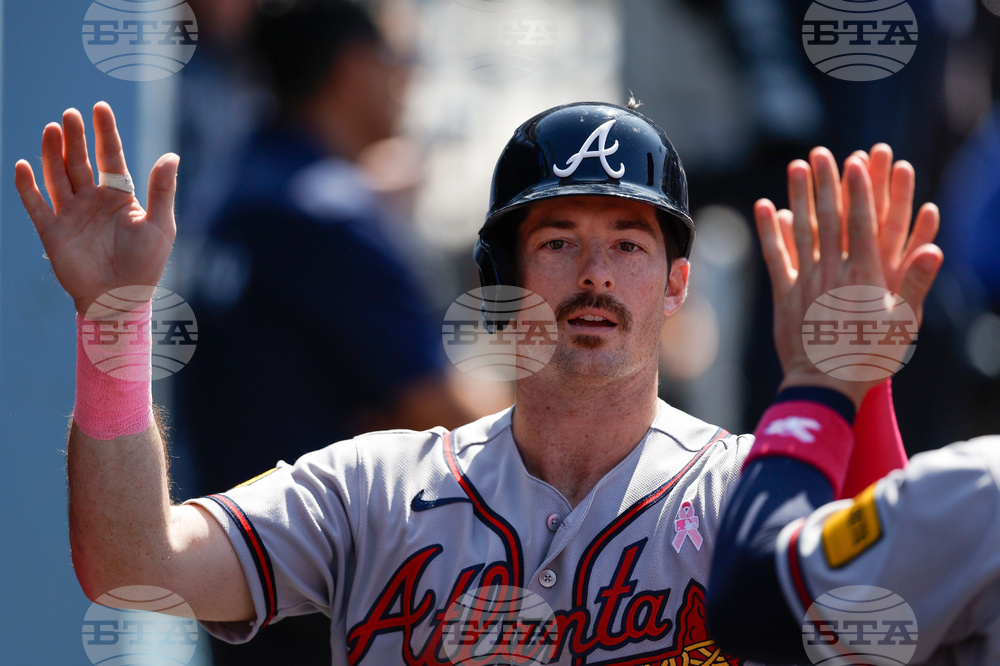 Braves Dodgers Baseball