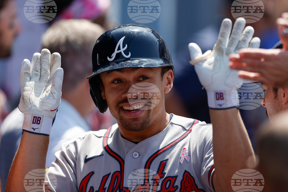 Braves Dodgers Baseball