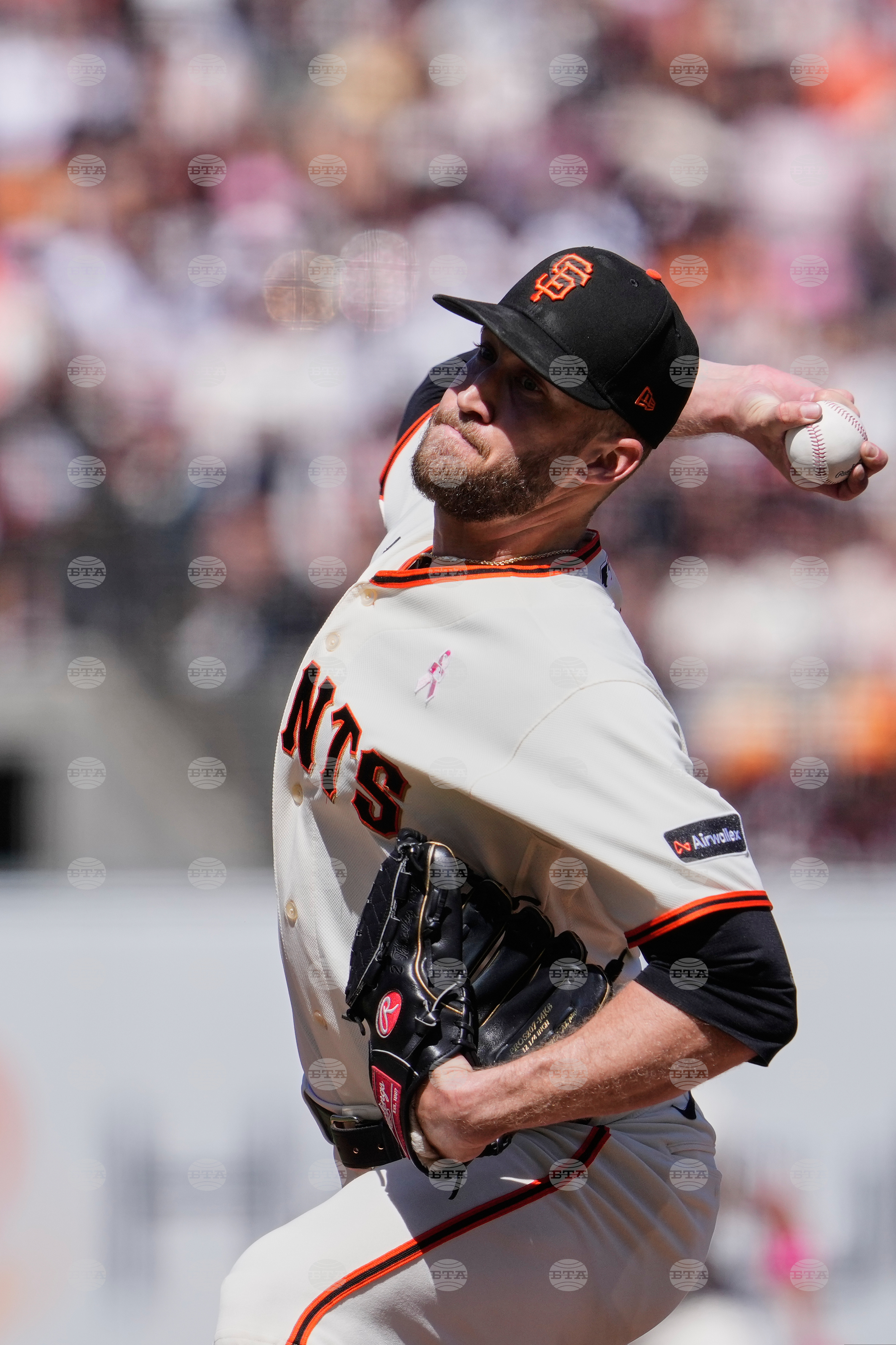 CORRECTION Pirates Giants Baseball