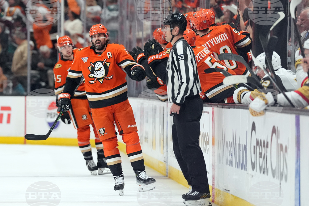Golden Knights Ducks Hockey