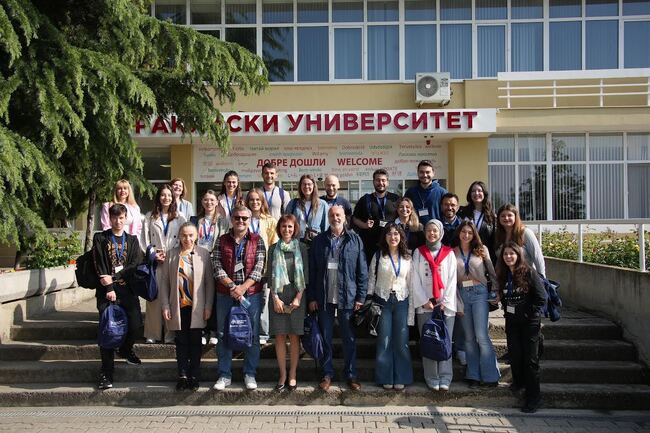 Тракийският университет посрещна участници от четири партньорски висши училища по програмата „Еразъм+“ 