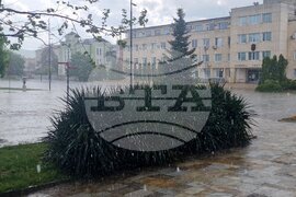 Търговище - интензивен дъжд