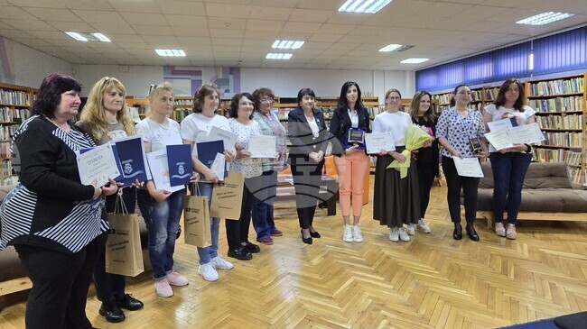 Връчиха първите годишни библиотечни награди за област Видин