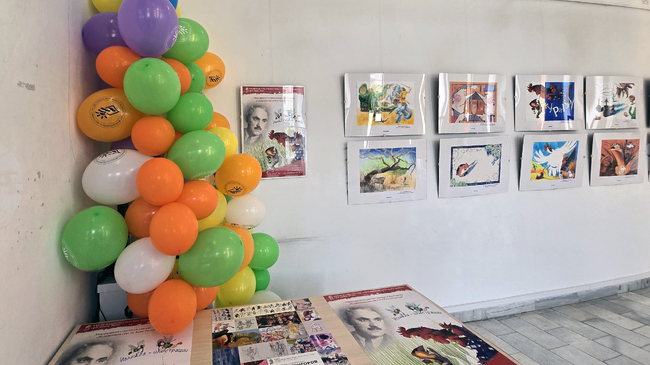 В рамките на Националния фестивал на детската книга в Сливен беше открита изложба с илюстрации от 7-ия Международен студентски конкурс