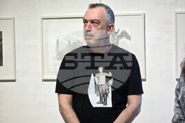 Съюз на българските художници - изложба на Кирил Златков - откриване