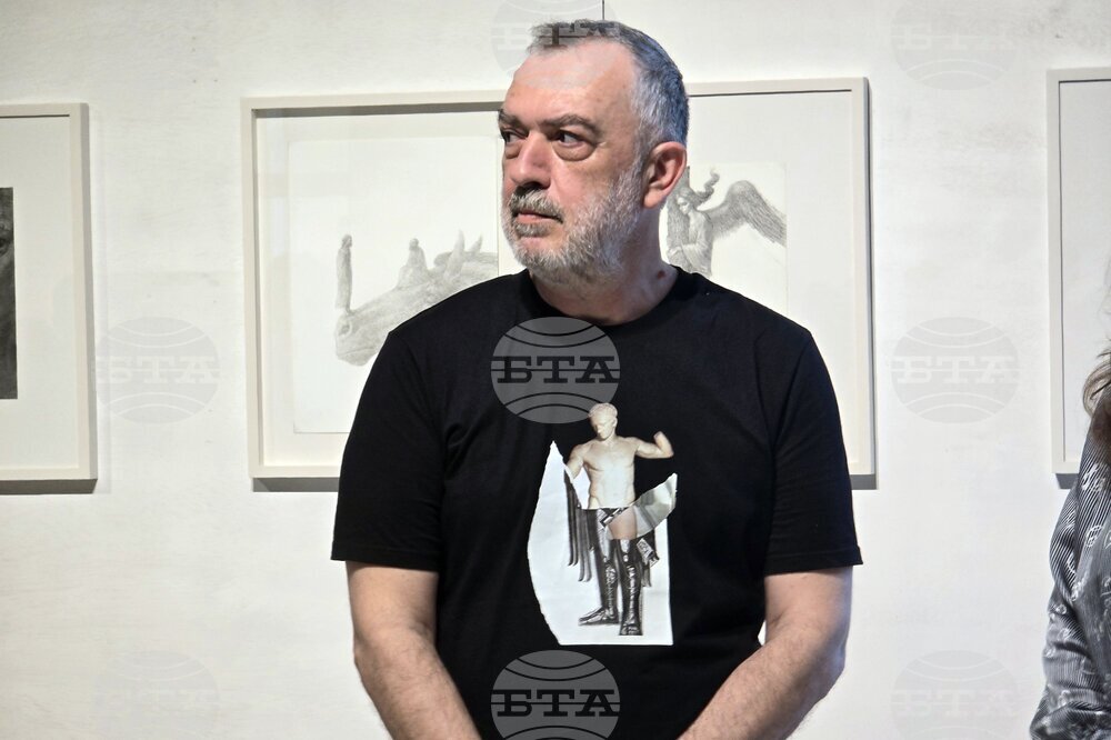 Съюз на българските художници - изложба на Кирил Златков - откриване
